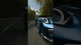 Porsche 3d animation  