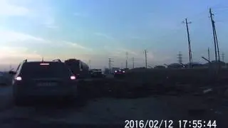 Балахны грузовик опрокинулся