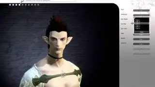 FFXIV Male Elezen Character Creation