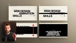 Portfolio Splitscreen Scroll Animation (Free Template)