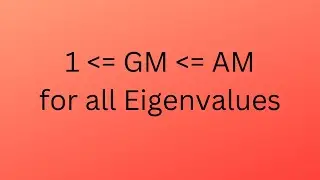 Proof of - Geometric Multiplicity is less equal Algebraic Multiplicity