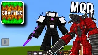 How To Download And Install SKIBIDI TOILET MOD in Crafting and Building
