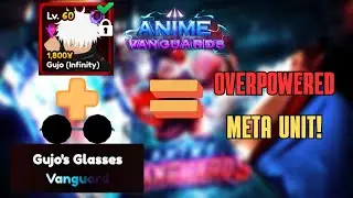 NEW GOJO GLASSES FAMILIAR MAKES MONARCH GOJO INSANE! | Anime Vanguards