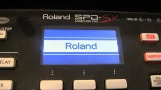 Перкуссионный сэмплер Roland SPD-SX