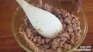 โครงงานภาษาอังกฤษ การทำลาบหมู