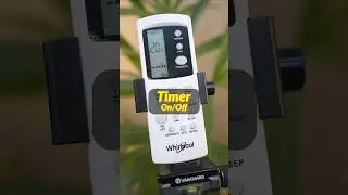 Whirlpool AC Remote Control Guide ❄ On/Off Timer ❄ #shorts #remotecontrol #airconditioner