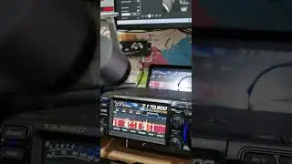 Quick blast on 40 mtrs with Barry G4HPD