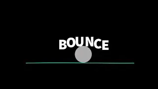 After effects   Bouncing Animation