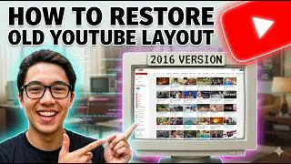 How To Restore Old YouTube Layout 🔄 Change YT Home Screen Back to Normal (2026 Guide)