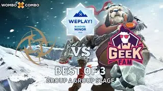 Geek Fam vs NIP (BO3) Game 2 | GROUP STAGES | WePlay! Bukovel Minor 2020