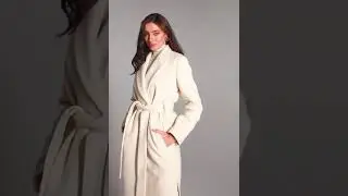 Молочное кашемировое пальто тренды 2021 2022