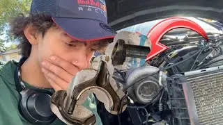 50PSI single turbo 335 UPDATE- Hole in block !!