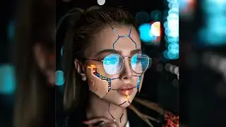 RoboGirl photo editing in picsart  | Picsart new photo editing | cyborg effect editing