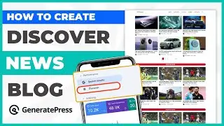 Create a Google Discover News Blog Website Using GeneratePress Theme