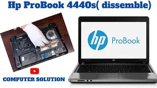 hp Probook 4440s dissemble