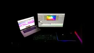 College Dorm Room Gaming/Editing Setup ***SUPER Simple