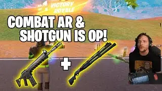 Combat AR & Shotgun Combo is OP #fortnite #fortniteclips #foryou #fypage #gaming #combo