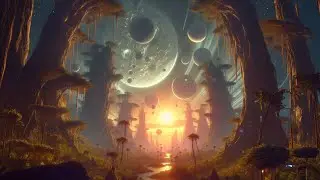 The World with a Thousand Moons by Edmond Hamilton