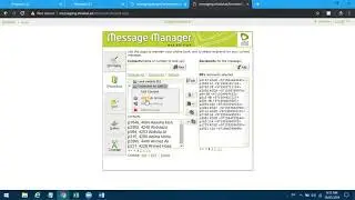 Sending sms from ethisalat gateway and add new contacts