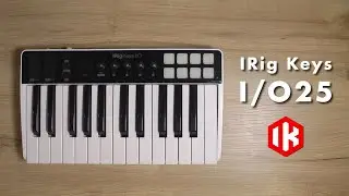 IRIG 25 KEYS Controlador Midi con Interfaz y Phantom Power