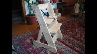 Растущий стульчик своими руками.