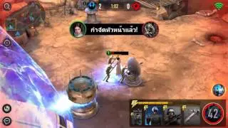 Star wars Force Arena gameplay