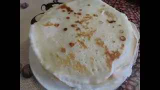 У кого нет  продуктов...? Не беда!!!Постные блины,блинчики.
