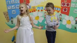 ЗАСОВА ПОЛИНА 6 ЛЕТ, ЧУГАЕВ СТЕПАН 6 ЛЕТ.  ЕЛЕНА РУДАЕВА РАЗГОВОР В ПЕСОЧНИЦЕ  ДС 57 г.  ЧЕЛЯБИНСКА