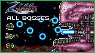 Zero Wing (2023 PC) - All Bosses + Ending