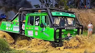 Tatra Stuck in Mud -  Truck Сompetitions | 6×6 | 8×8 | Offroad Truck Trial Kunštát