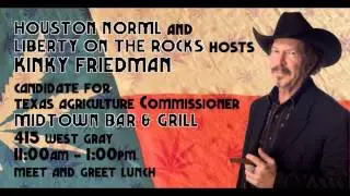 Kinky Friedman Meet and Greet