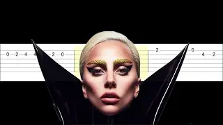 Lady Gaga - Disease (Easy Guitar Tabs Tutorial)