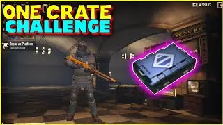 one crate challenge op🔥 but i got my favourite gun🤪 | Metro royale chapter -8