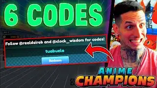 6 CODES (ACTIVOS) DE ANIME CHAMPIONS SIMULATOR CODES ROBLOX