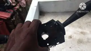 Tata safari compination switch (indicator and fog lamp switch)replace