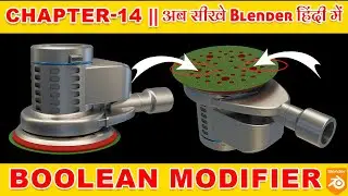 Blender Tutorial In Hindi - Boolean Modifier || Chapter-14 || Bool Tool Free Add-on