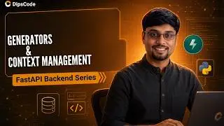 Python Generators & Context Managers | Write Memory-Efficient & Clean Code | FastAPI Series #6