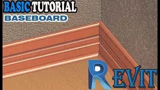REVIT - HOW TO CREATE A BASEBOARD