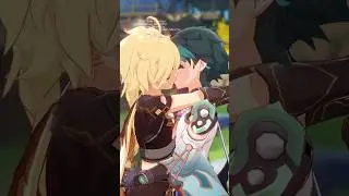 Xiao and Aether kissed??? 😱😱😱 