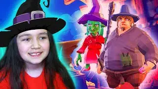 Я СТАЛА ВЕДЬМОЙ! - Прятки Witch It - игра на Хеллоуин.
