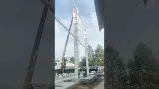 ERECTING STEEL STRUCTURE PROCESS