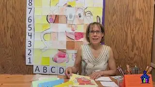 Tile Art Family Math Night Collabotative Project
