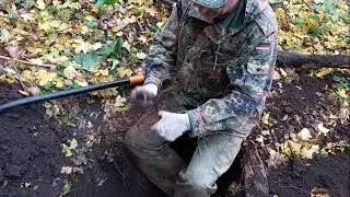 Что оставляют немецкие солдаты в блиндажынх помойках. История одной ямы. Раскопки в блинном городке.