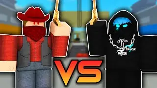 BANDITES VS TANQR IN ARSENAL... (ROBLOX)