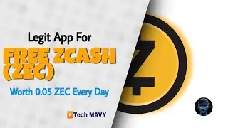 Legit App for Free ZCash - Earn 0.05 ZEC Everyday