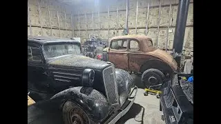 BARN FIND RESCUE!! Two 1934 Chevy Masters!
