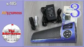 Unboxing 3 products from AliExpress - Battery for Supra PAS-6255, Flashlight LELITEN, Power Supply.