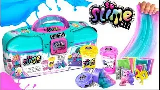 Wie du 3 mehrfarbige, schimmernde Schleime mit dem So Slime DIY Kit machst