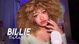 ASMR 🤍 Softly Singing You Billie Eilish Songs to Sleep + Hand Movements