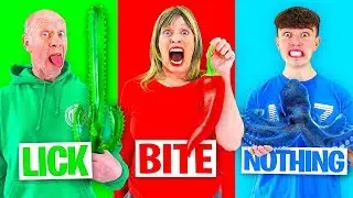 EXTREME Bite, Lick or Nothing Challenge - Win $10,000